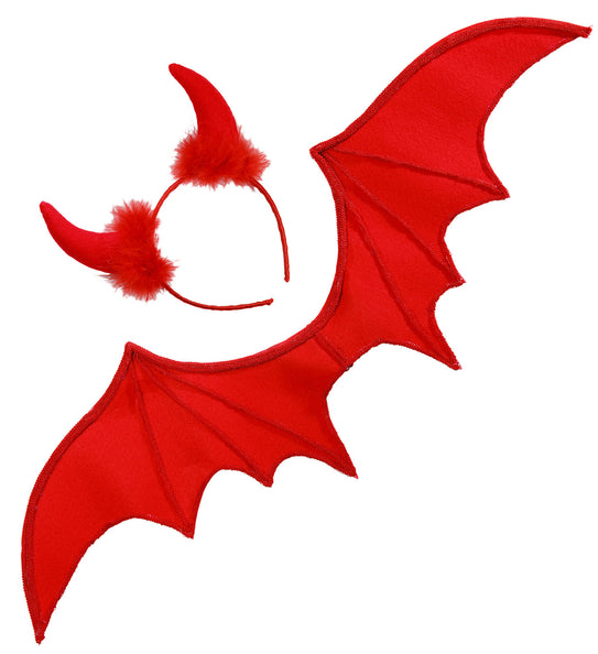 e-carnavalskleding-SYK duivel set rood