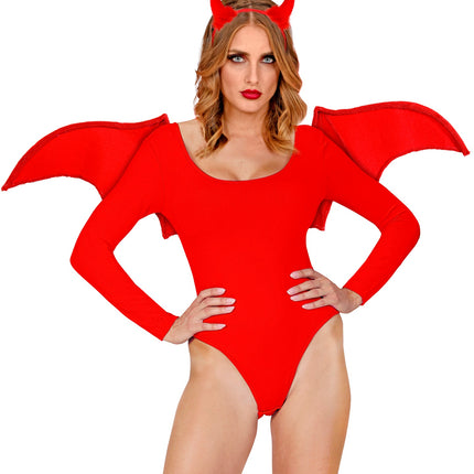 e-carnavalskleding-SYK duivel set rood
