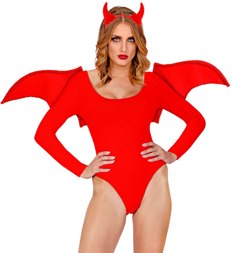 e-carnavalskleding-SYK duivel set rood