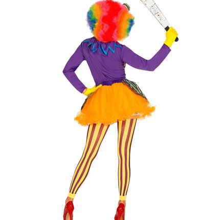 e-carnavalskleding-SYK Duivels joker jurkje dames