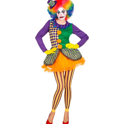 e-carnavalskleding-SYK Duivels joker jurkje dames
