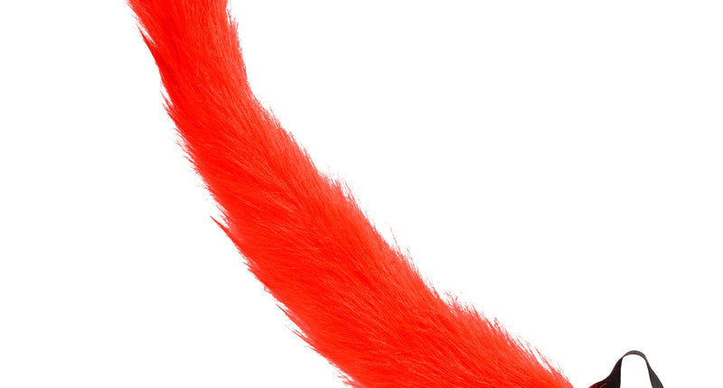 e-carnavalskleding-SYK Duivelstaart rood pluche