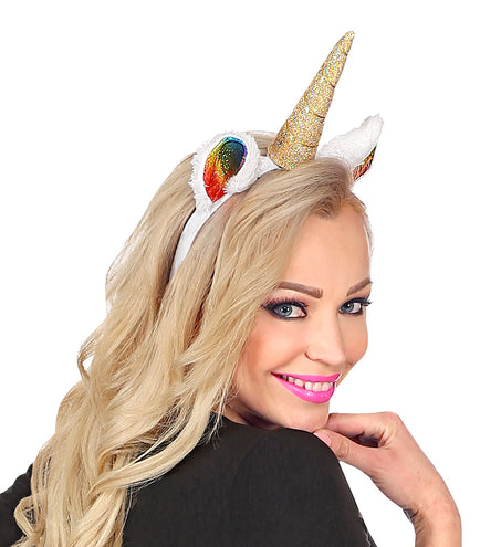 e-carnavalskleding-SYK Eenhoorn staart en diadeem