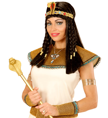 e-carnavalskleding-SYK Egyptische haarband met slang