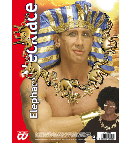 e-carnavalskleding-SYK Egyptische ketting olifanten