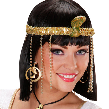 e-carnavalskleding-SYK Egyptische oorbellen Cleo