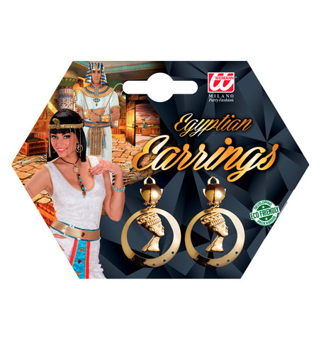 e-carnavalskleding-SYK Egyptische oorbellen Cleo