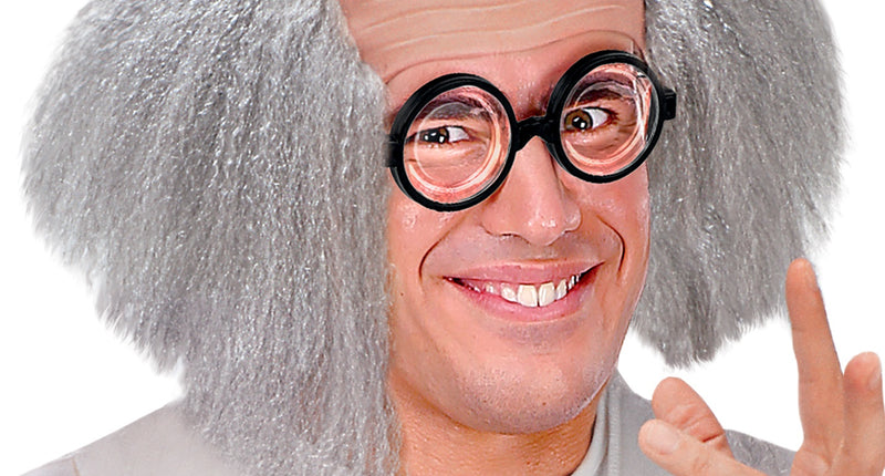e-carnavalskleding-SYK Einstein pruik gekke professor