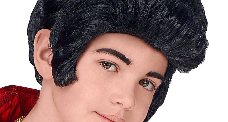 e-carnavalskleding-SYK Elvis pruik rock 'n roll