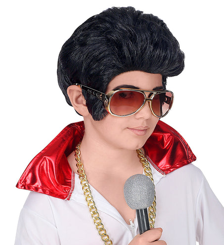 e-carnavalskleding-SYK Elvis pruik rock 'n roll