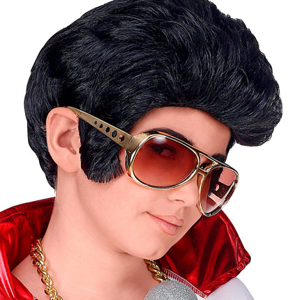 e-carnavalskleding-SYK Elvis pruik rock 'n roll