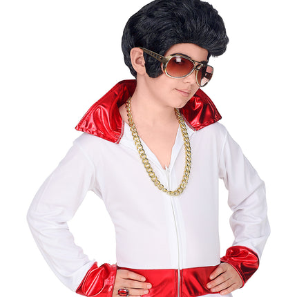 e-carnavalskleding-SYK Elvis pruik rock 'n roll