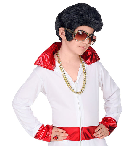 e-carnavalskleding-SYK Elvis pruik rock 'n roll