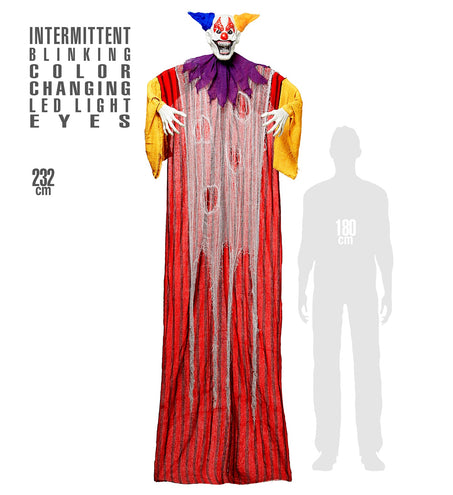 e-carnavalskleding-SYK Enge Clown decoratie 232cm
