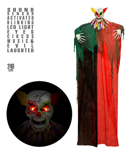 e-carnavalskleding-SYK Enge Clown decoratie 240cm