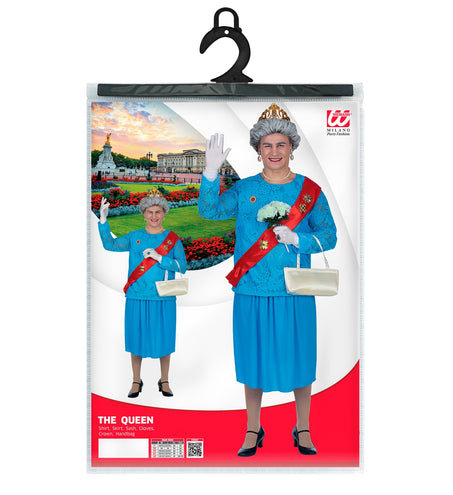 e-carnavalskleding-SYK Engelse koningin kostuum Queen Mum