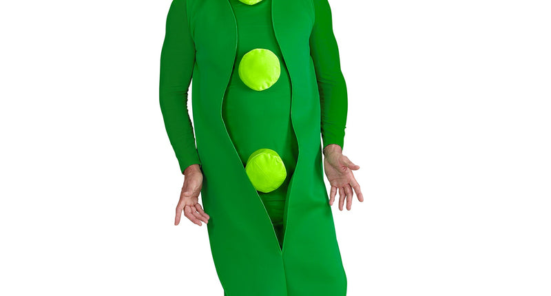 e-carnavalskleding-SYK Erwten kostuum Mauro volwassenen unisex