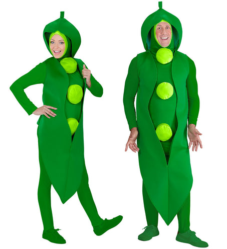 e-carnavalskleding-SYK Erwten kostuum Mauro volwassenen unisex