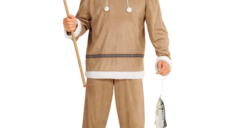 e-carnavalskleding-SYK Eskimo pak Laplander George heren