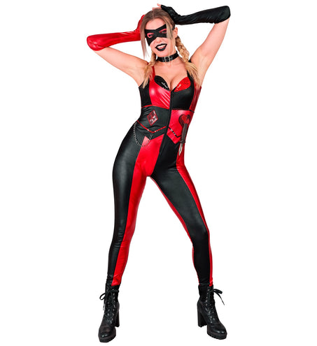 e-carnavalskleding-SYK Evil harlekijn pak dames