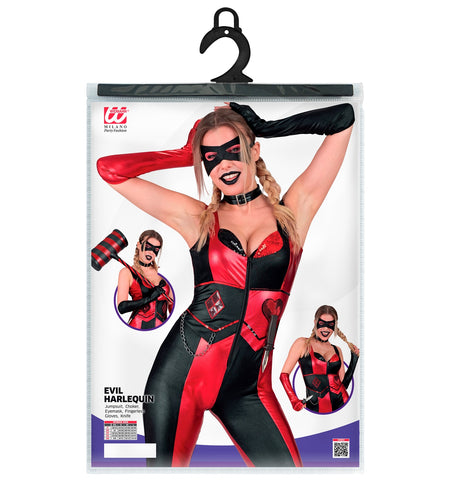 e-carnavalskleding-SYK Evil harlekijn pak dames
