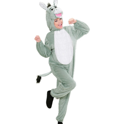 e-carnavalskleding-SYK Ezel pak pluche unisex