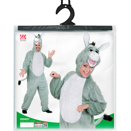e-carnavalskleding-SYK Ezel pak pluche unisex