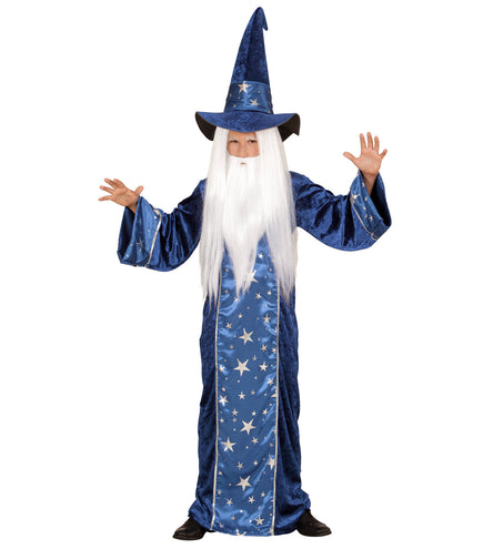 e-carnavalskleding-SYK Fantasy tovenaar pak kind