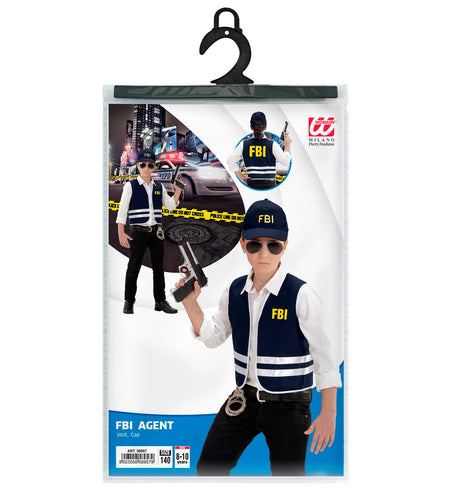 e-carnavalskleding-SYK FBI Vest