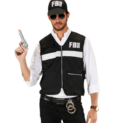 e-carnavalskleding-SYK FBI vest kostuum heren