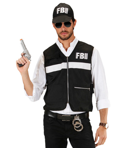 e-carnavalskleding-SYK FBI vest kostuum heren