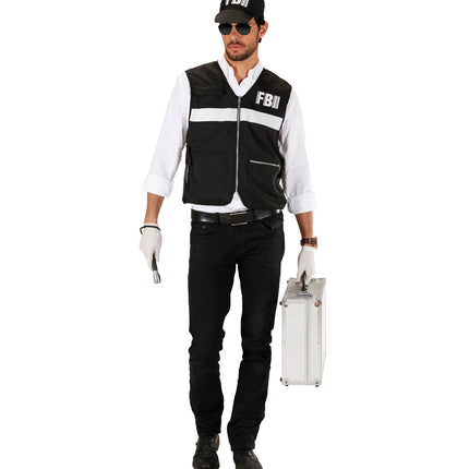 e-carnavalskleding-SYK FBI vest kostuum heren
