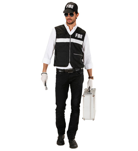 e-carnavalskleding-SYK FBI vest kostuum heren