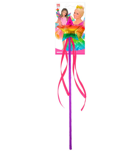 e-carnavalskleding-SYK Feeënstaf regenboog