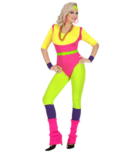 e-carnavalskleding-SYK Fitness instructrice kostuum 80's