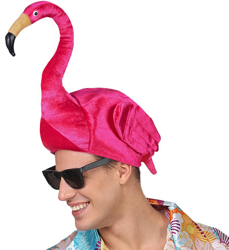 e-carnavalskleding-SYK Flamingo hoed
