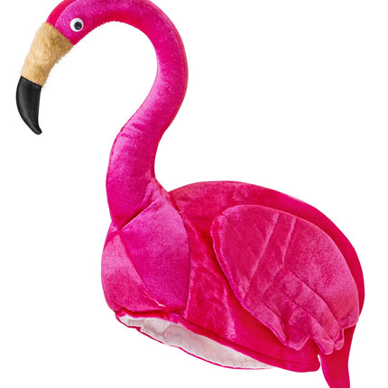 e-carnavalskleding-SYK Flamingo hoed