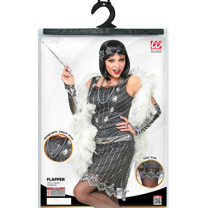 e-carnavalskleding-SYK Flapper jurk Deniza