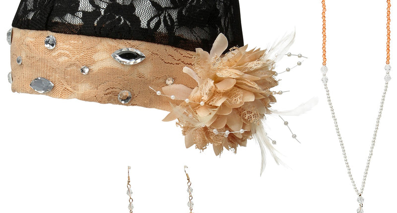 e-carnavalskleding-SYK Flapper set voor dames