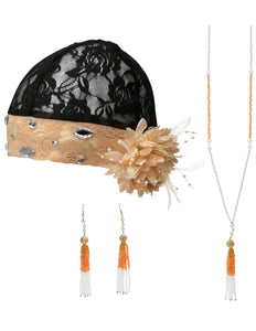e-carnavalskleding-SYK Flapper set voor dames