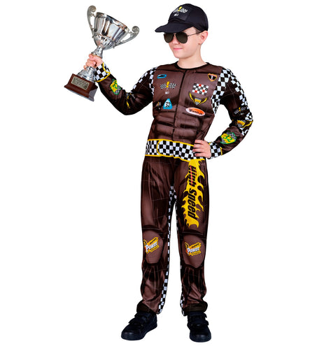 e-carnavalskleding-SYK Formule 1 kostuum Olaf kind