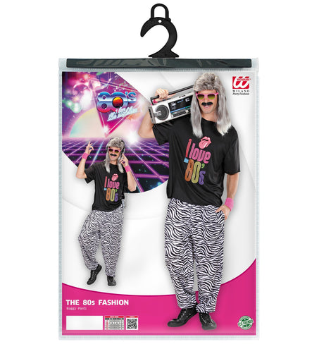 e-carnavalskleding-SYK Foute discobroek zebra print