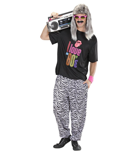 e-carnavalskleding-SYK Foute discobroek zebra print