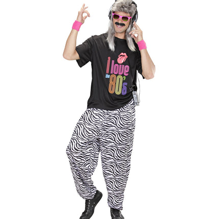 e-carnavalskleding-SYK Foute discobroek zebra print
