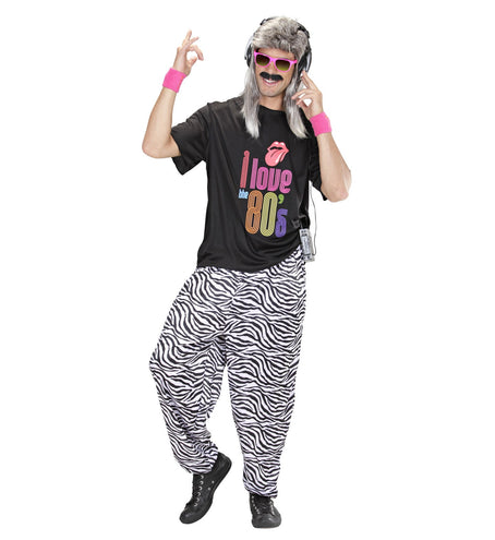 e-carnavalskleding-SYK Foute discobroek zebra print