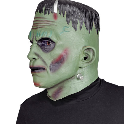e-carnavalskleding-SYK Frankenstein masker groen