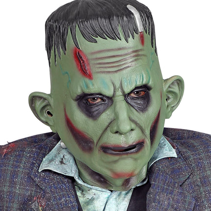e-carnavalskleding-SYK Frankenstein masker groen