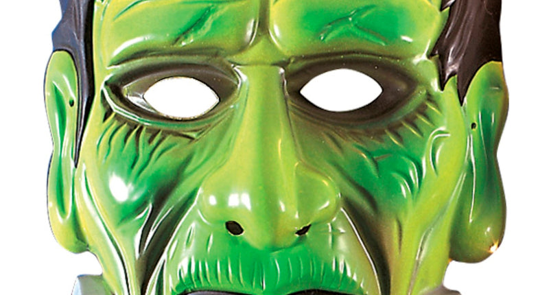 e-carnavalskleding-SYK Frankenstein masker plastic