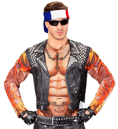 e-carnavalskleding-SYK Frankrijk Nederland bandana zakdoek