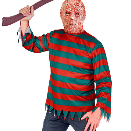 e-carnavalskleding-SYK Freddy Krueger shirt